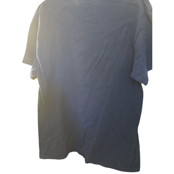 DARK BLUE SIZE LARGE NOTRE DAME TEE WITH SAYINGS - Picture 3 of 3